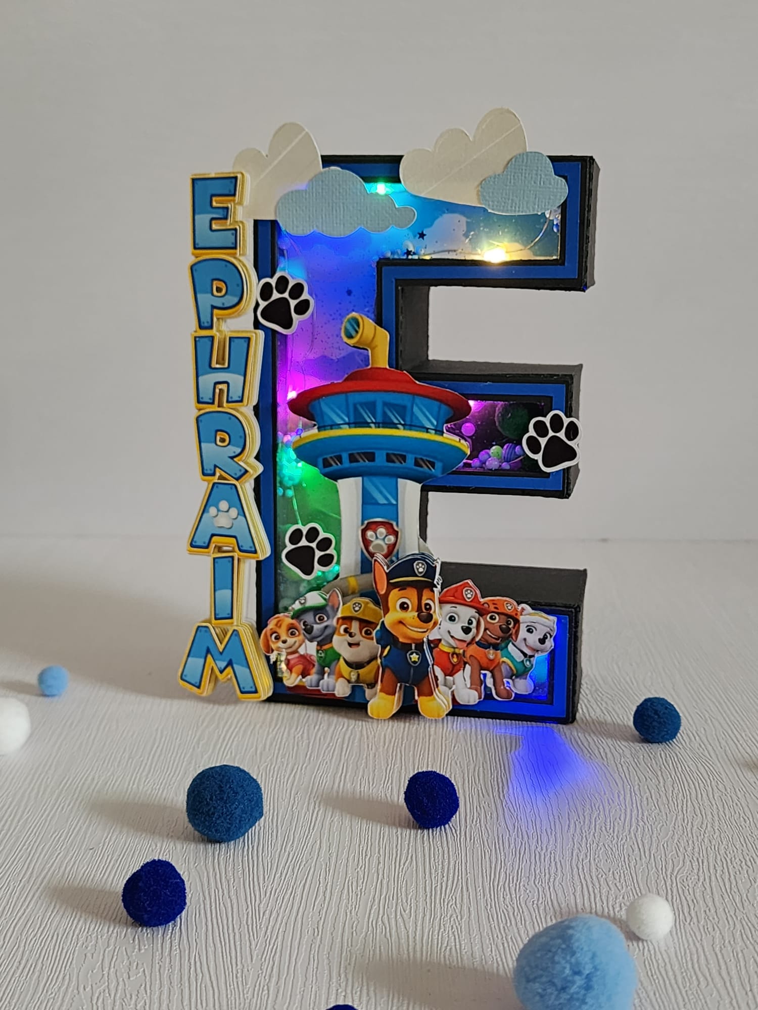 Party Decoration - Handmade Letter & Number Block - 3D Letter