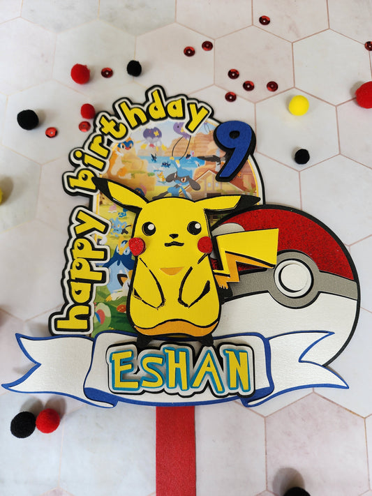 Pika Pika-Chu - Cake Topper